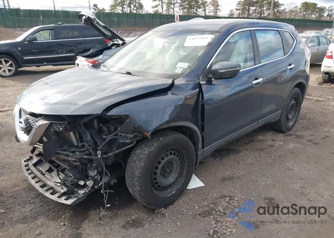 2015 Nissan Rogue S from USA, damaged, VIN KNMAT2MV9FP549435